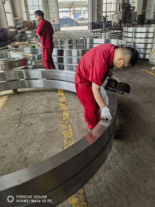 Steel Forged Rings with Machining Seamless Rolled Rings Manufacturer
