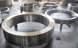20 Steel Large Diameter Flange Stainless Steel Forged Ring