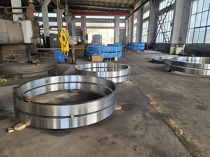 OEM Customized High Quality Hot Forged Flanges Precision Forged Carbon Rings 