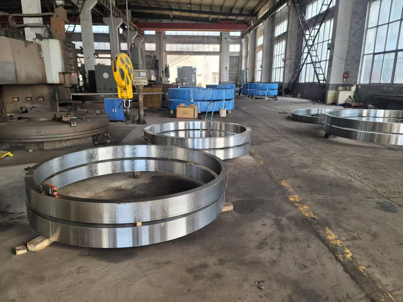 OEM Customized High Quality Hot Forged Flanges Precision Forged Carbon Rings 