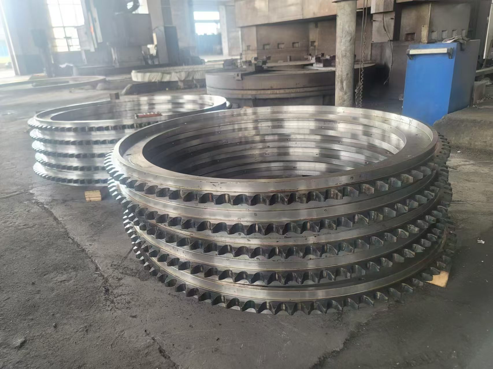 Forging Rings For Large Gears Driven Gears Internal Gears Custom Gears