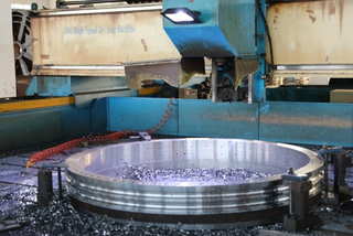 A105 Seamless Rolled Ring Hot Forged Flanges