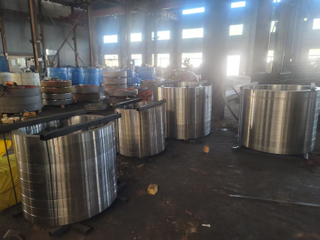 16MnCr5 Schmiede Ringe 20CrMnTi Ringschmieden Fabrik