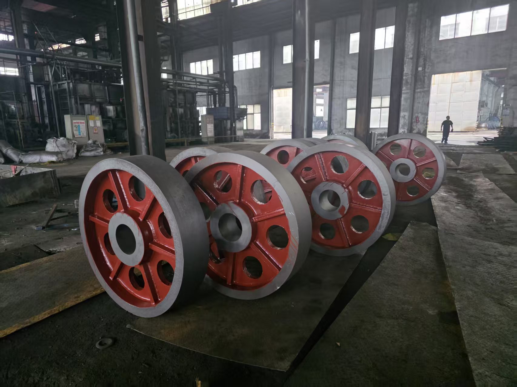 30CrMnSiA Big Bolt Rings Forging Rings