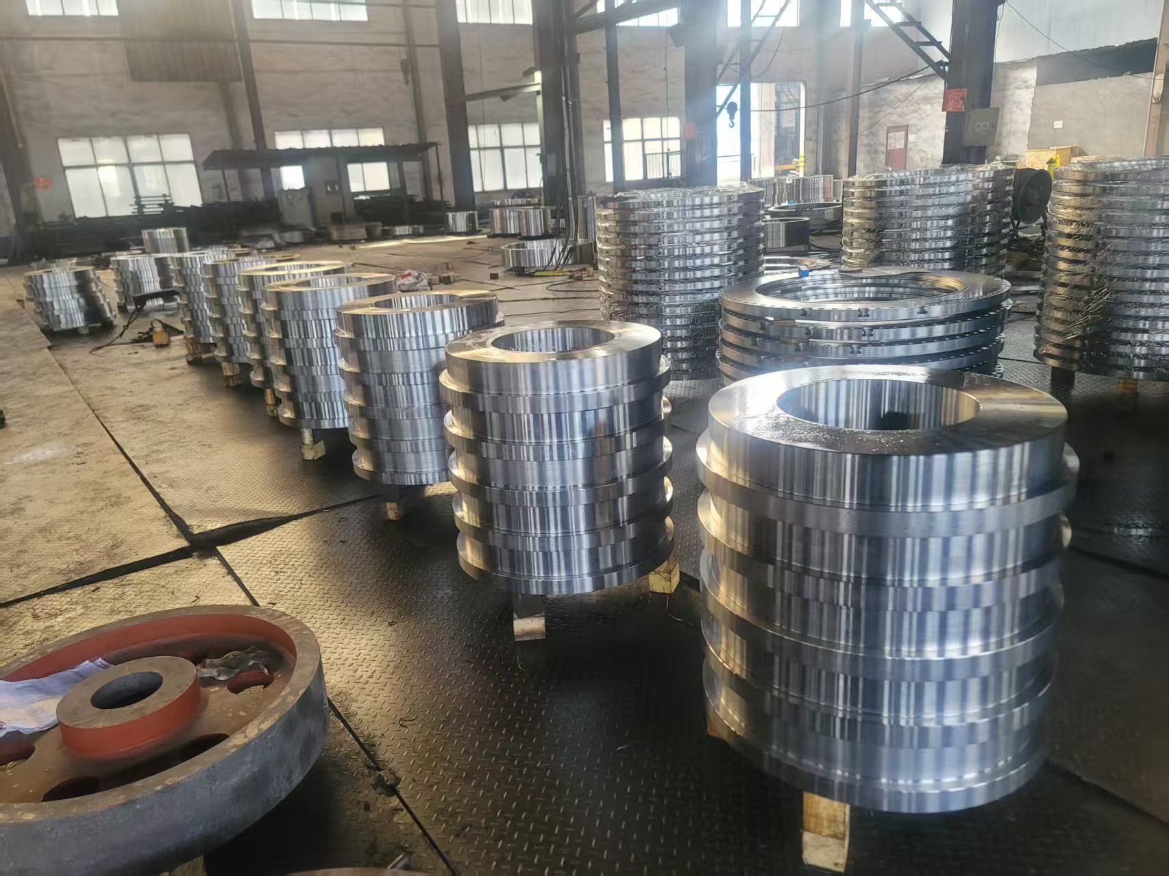 Thrust Rings Steel Tyres, Forged Rings Forging Rings