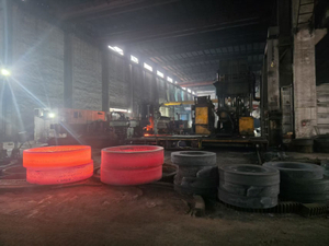 Slewing Bearing Forgings 42CrMo4 C45 1045 Forging Rings