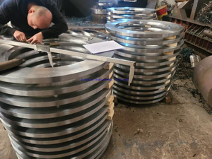 Seamless Rolled Rings Forged Steel Rings for Large Diameter Slewing Bearing