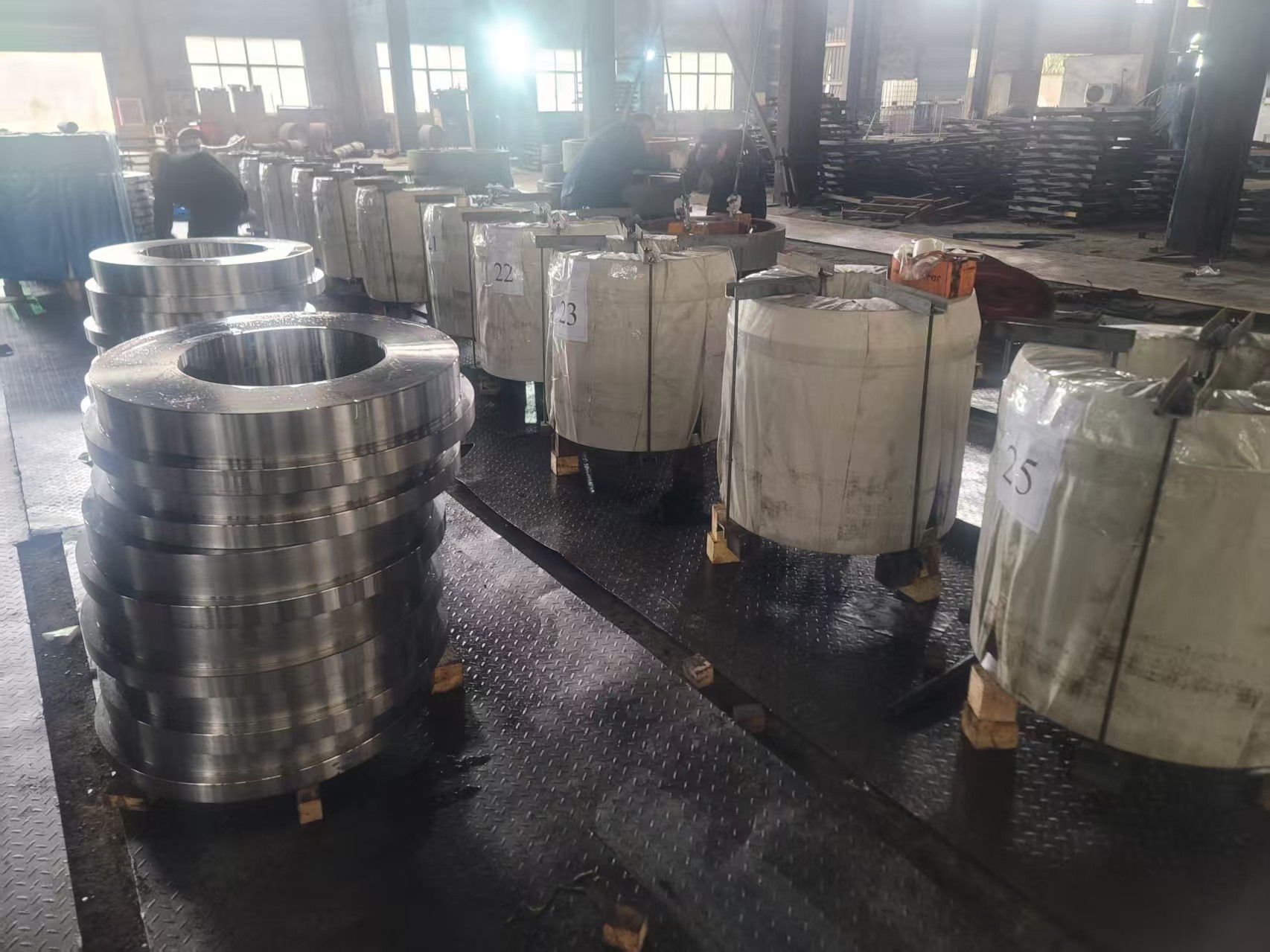 C60 wheel ring forgings