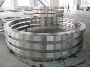 Breaker Tyres Forged Rings / Rotary Breaker Drum Feed End Ring