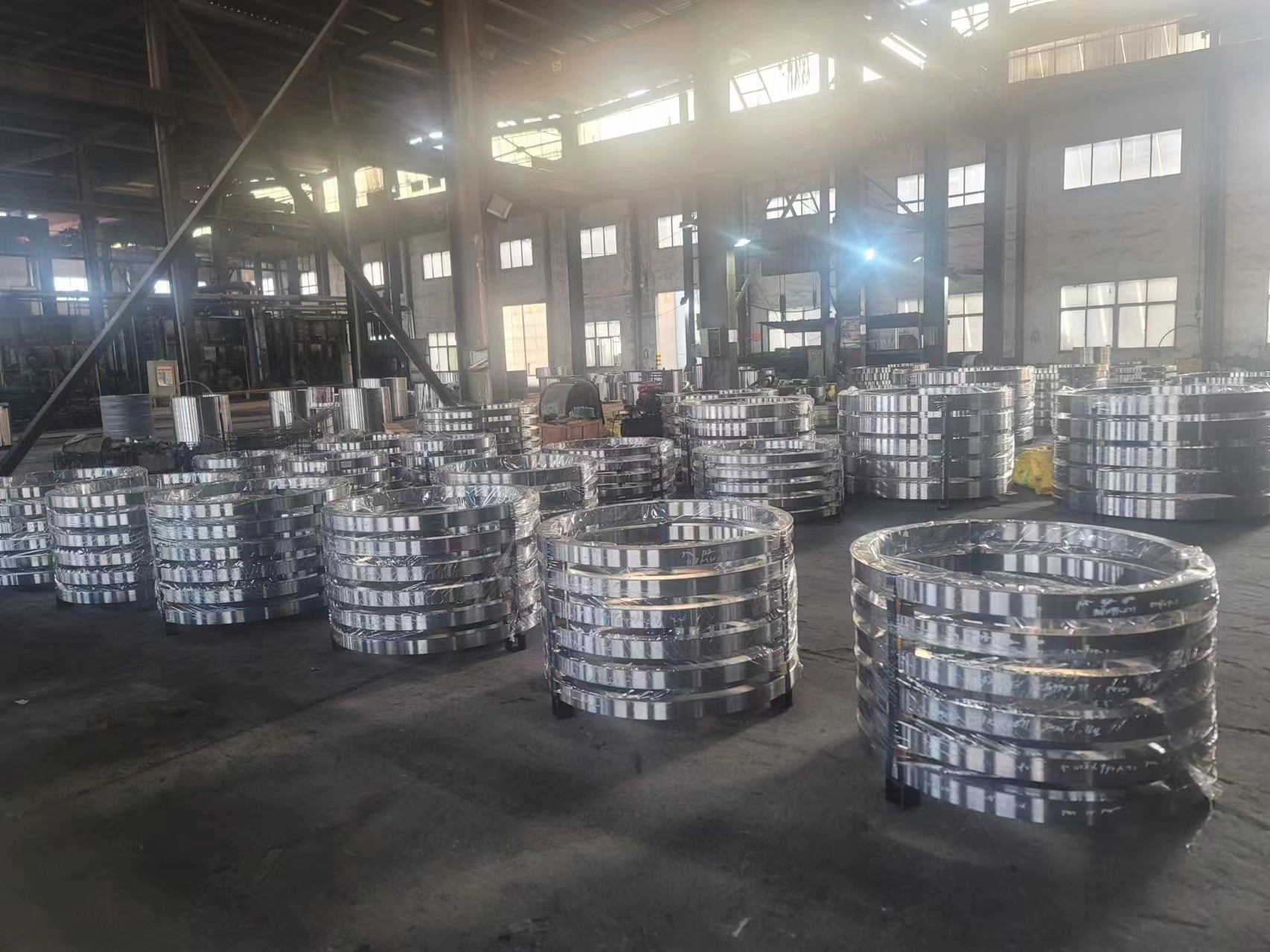 China Factory Gearbox Ring Forgings Large Diameter Forged Rings