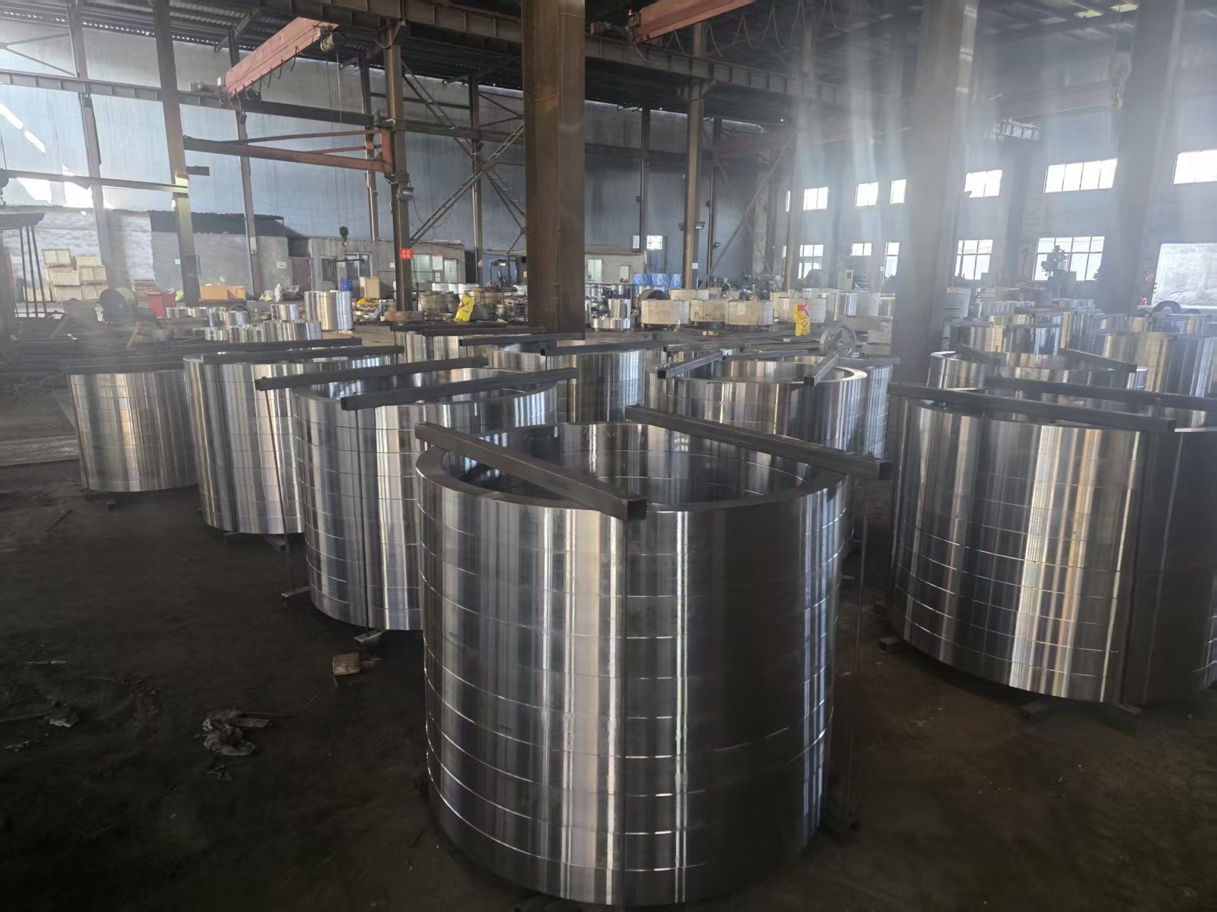 42CrMo4 Forged Rolled Rings Gear Blanks 