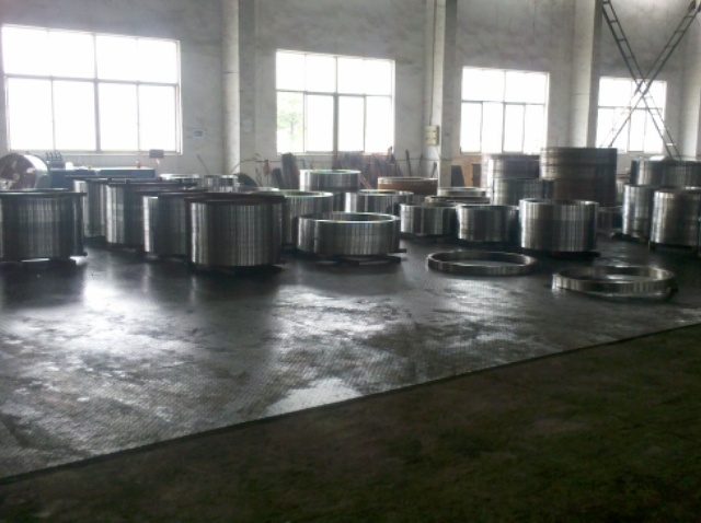 Industrial Carbon Steel Flange Large Forged Rings
