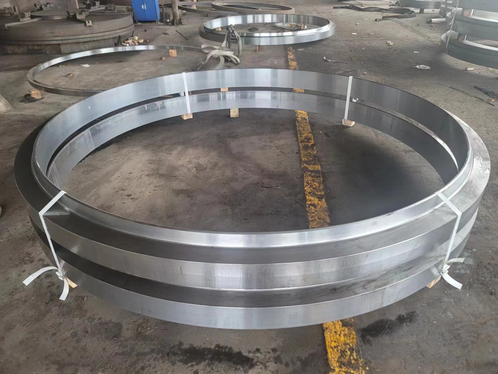 Large Concrete Mixing Plant Forged Rings