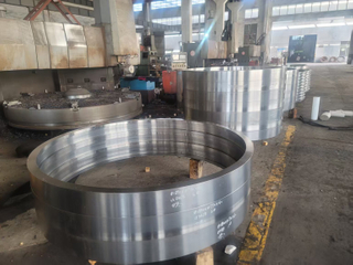 Large Custom Forged Flanges S355JR C45 A105 S235 Forging Rings