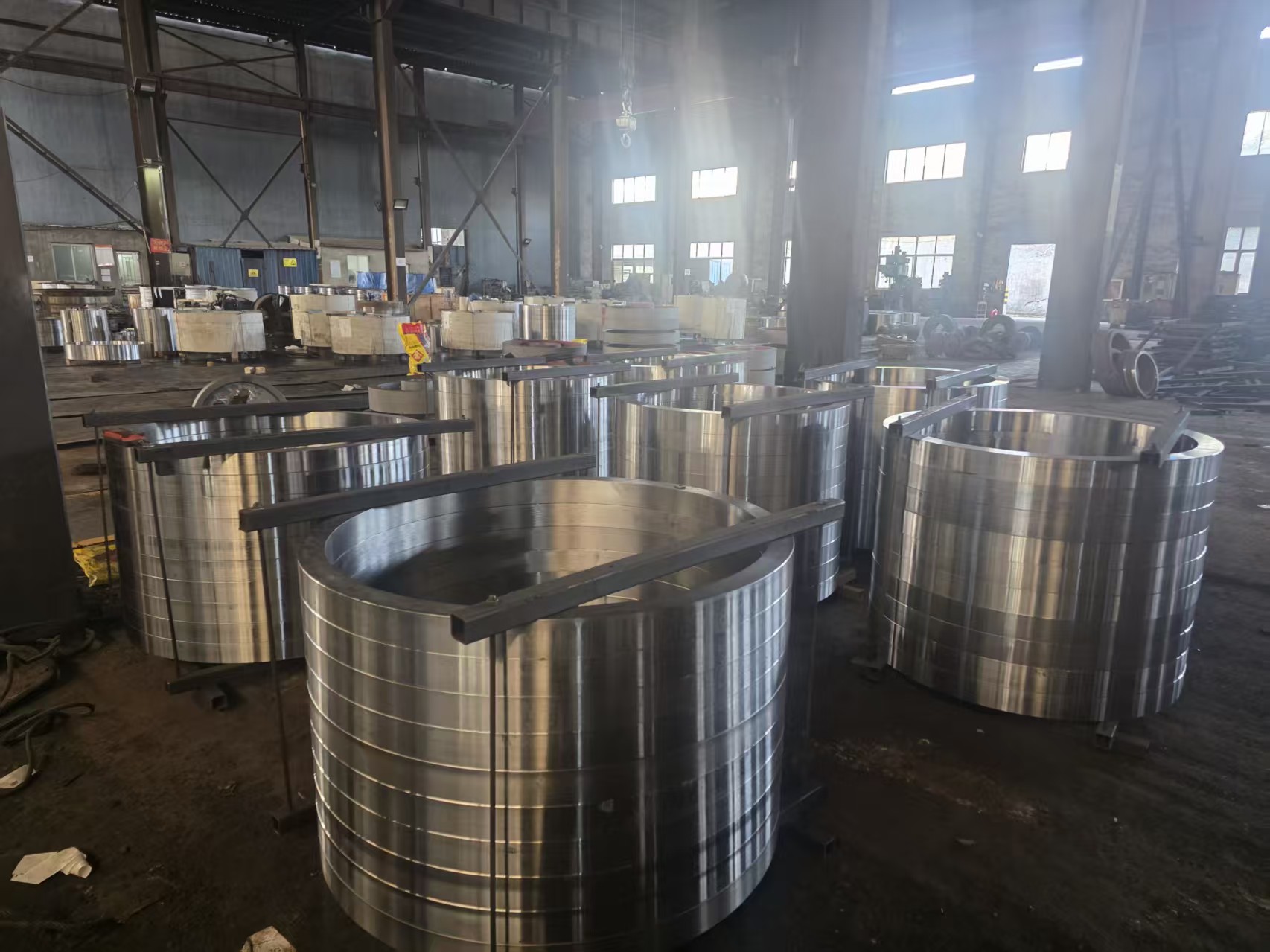 Chinese Factory Forged Rings Forged Flanges