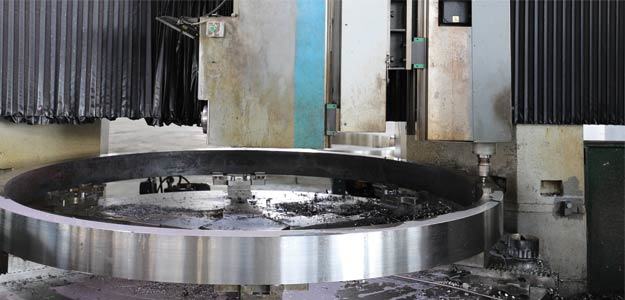 S48c, Scm440, 42CrMo4 Rings for Excavator Slewing Bearings