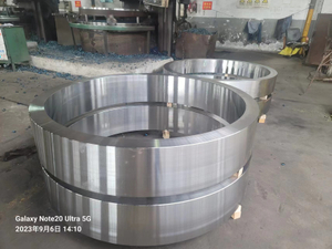 AISI 4130 Forged Rings For Big Gear Wheel Blank Forgings