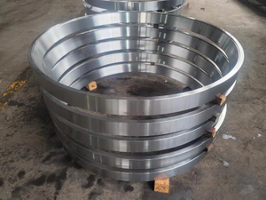 Mixer Drum Forged Track Ring S355JR 1045 C45 Forging Flanges
