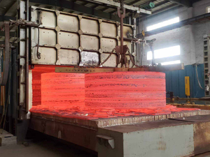 Big Size Bearing Inner and Outer Ring Forgings With Quenched and Tempered