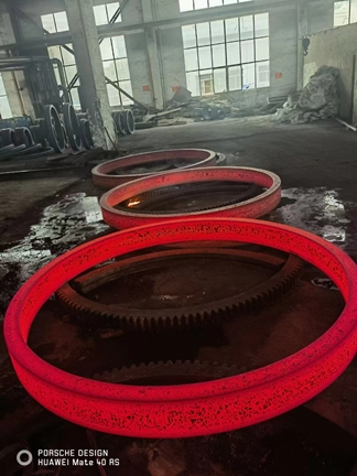 Forged Rings for Valves S355NL S355JR Hot Forged Rings Big Forged Flanges