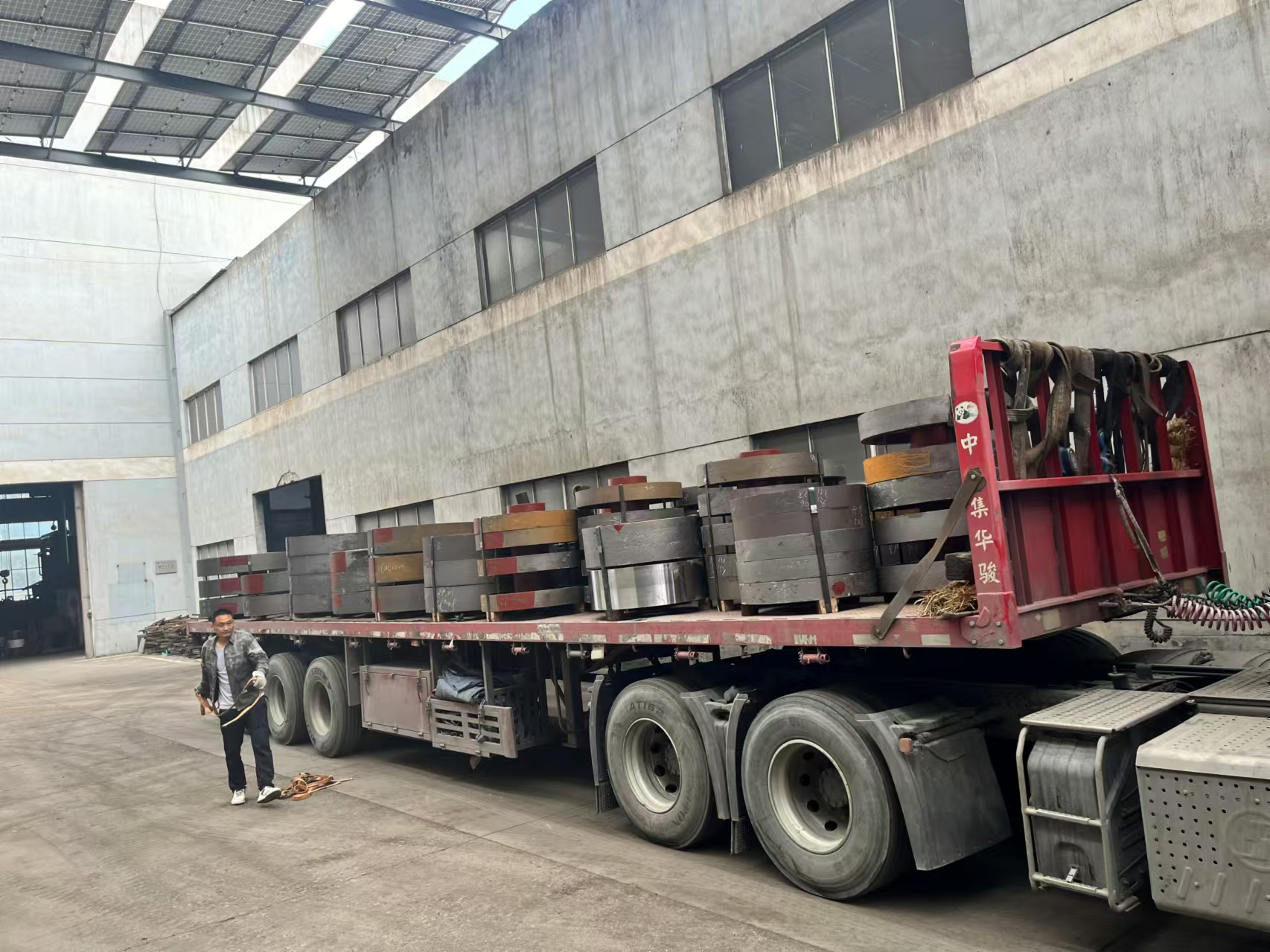 Seamless Rolled Rings 50CrMo Forged Open Die Forgings