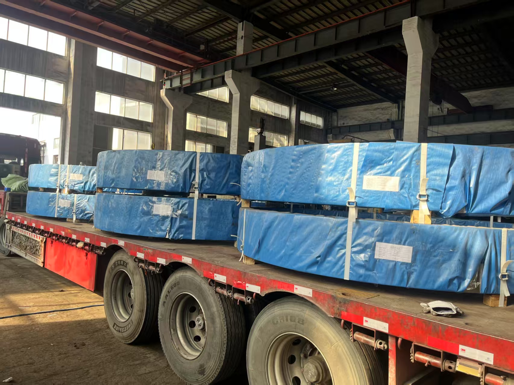 Q355D S355J2G3 Big Raceway Ring Forgings 1035 Ring Forging Flanges for Mixer Station 