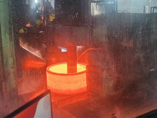 18crnimo7 - 6 ASTM 4340 anillo de cilindro forjado 