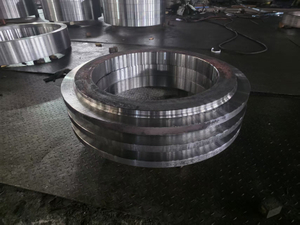 35CrMo Custom Large Diameter Rolling Steel Hot Forging Ring For Construction Machinery