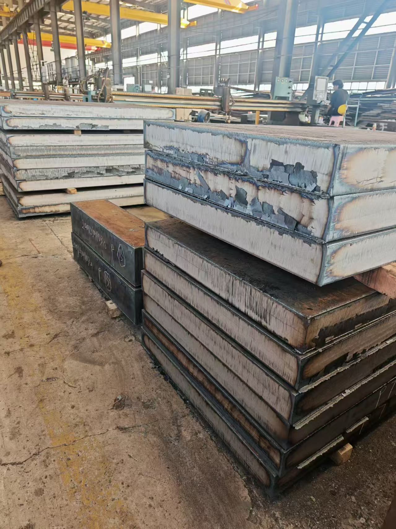 Steel Parts Cut From Steel Sheet in China for Exporting
