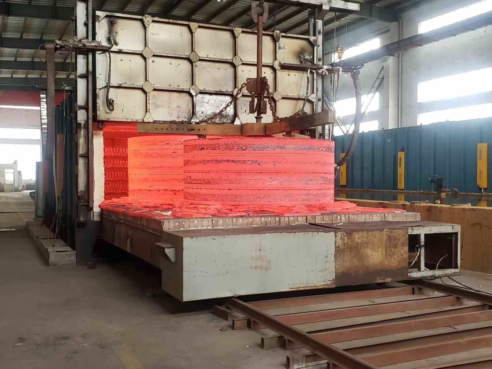 HT For Forging Rings Quenching & Tempering