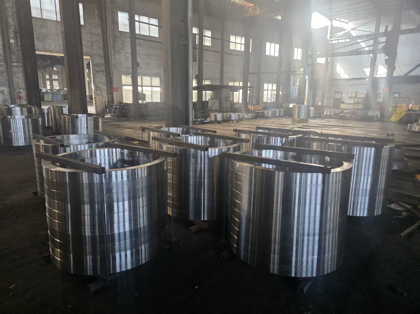 42CrMo4 Forged Rolled Rings Gear Blanks 