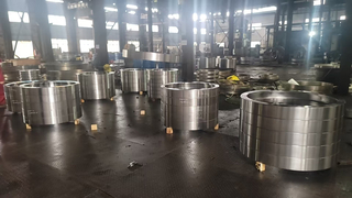 4140 42CrMo4 EN19 Hot Rolled SLewing Ring Steel Ring Forgings